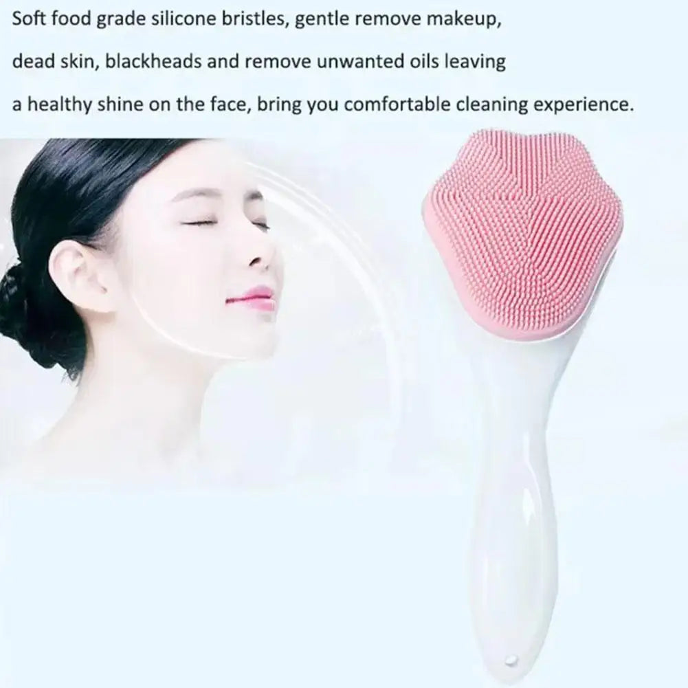 1 PCs Soft Silicone Facial Cleansing Brush (1 PCs)