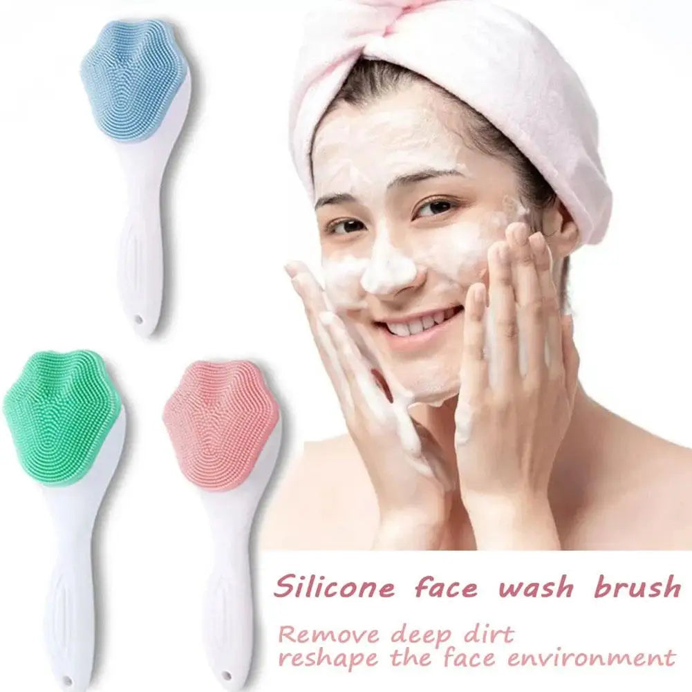 1 PCs Soft Silicone Facial Cleansing Brush (1 PCs)