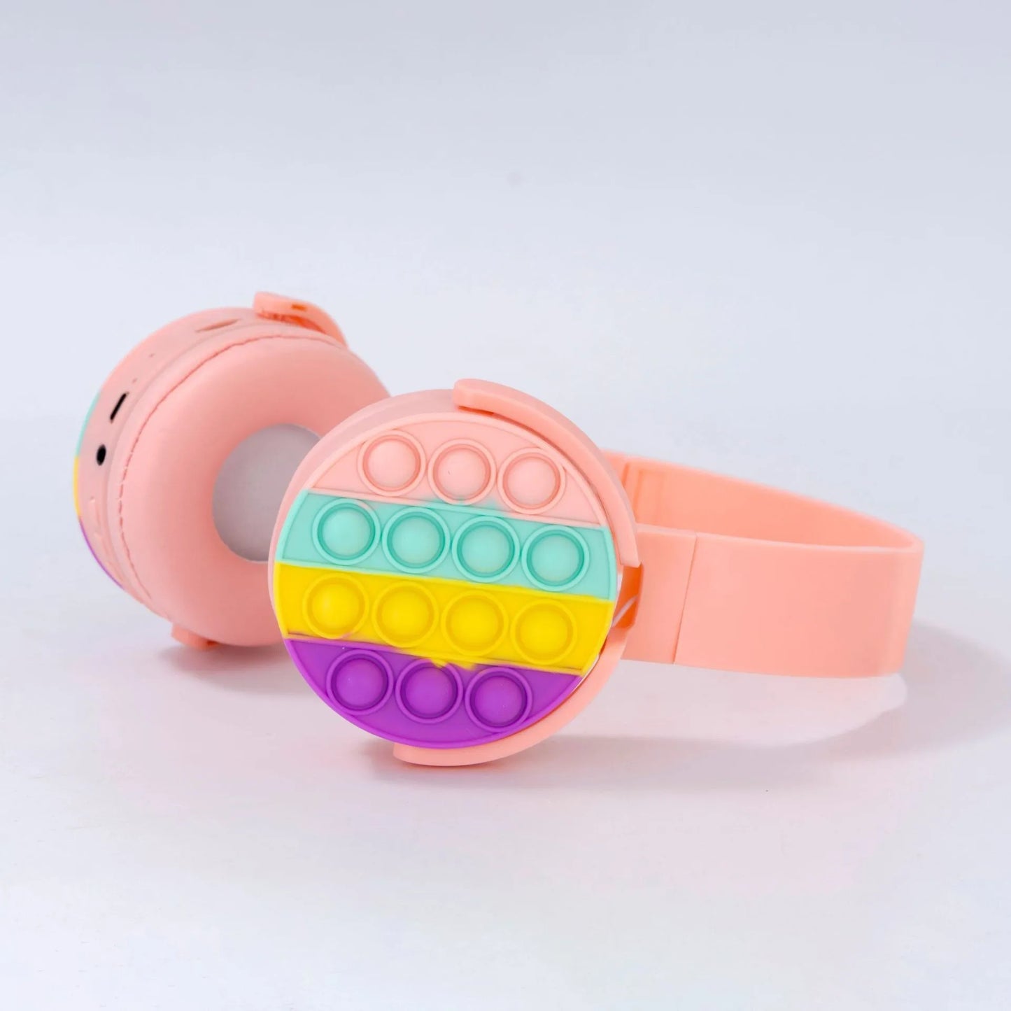 Cute Pop It Wireless Bluetooth Headphones