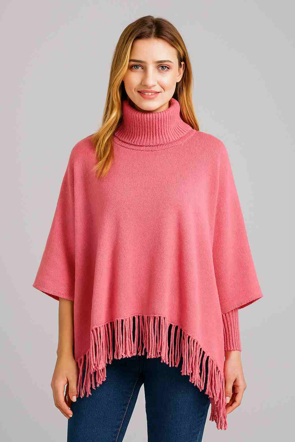 Winter Fleece Poncho for Women