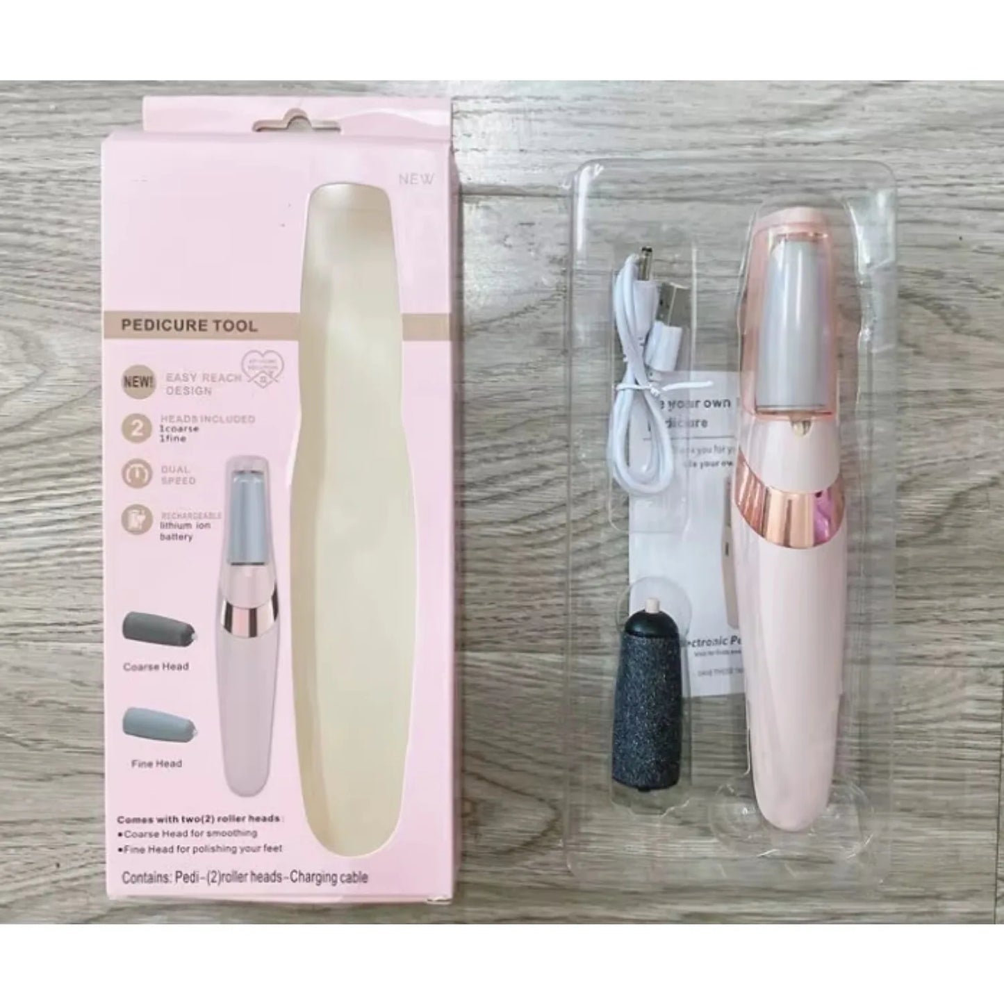 Rechargeable Electric Pedi Foot Filer